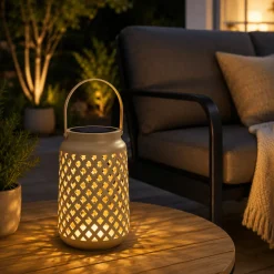 Solar Lantern with Handle – 29 cm