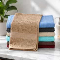 Solid Cotton Hand Towel – Soft & Absorbent 14 x 24