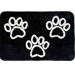 SPA- DOGS Paw Print Bath Mat