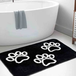 SPA- DOGS Paw Print Bath Mat