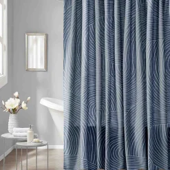 SPA- Swirl Shower Curtain