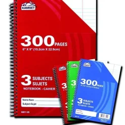 Spiral Book 3 Subjects - 300