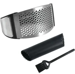 Stainless Steel Garlic Press & Garlic Peel