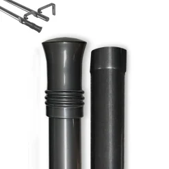 STANNIS DOUBLE POLE SET - GUNMETAL