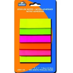 Stick On Notes 3"X1"