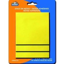 Stick On Notes - 3" X 3"