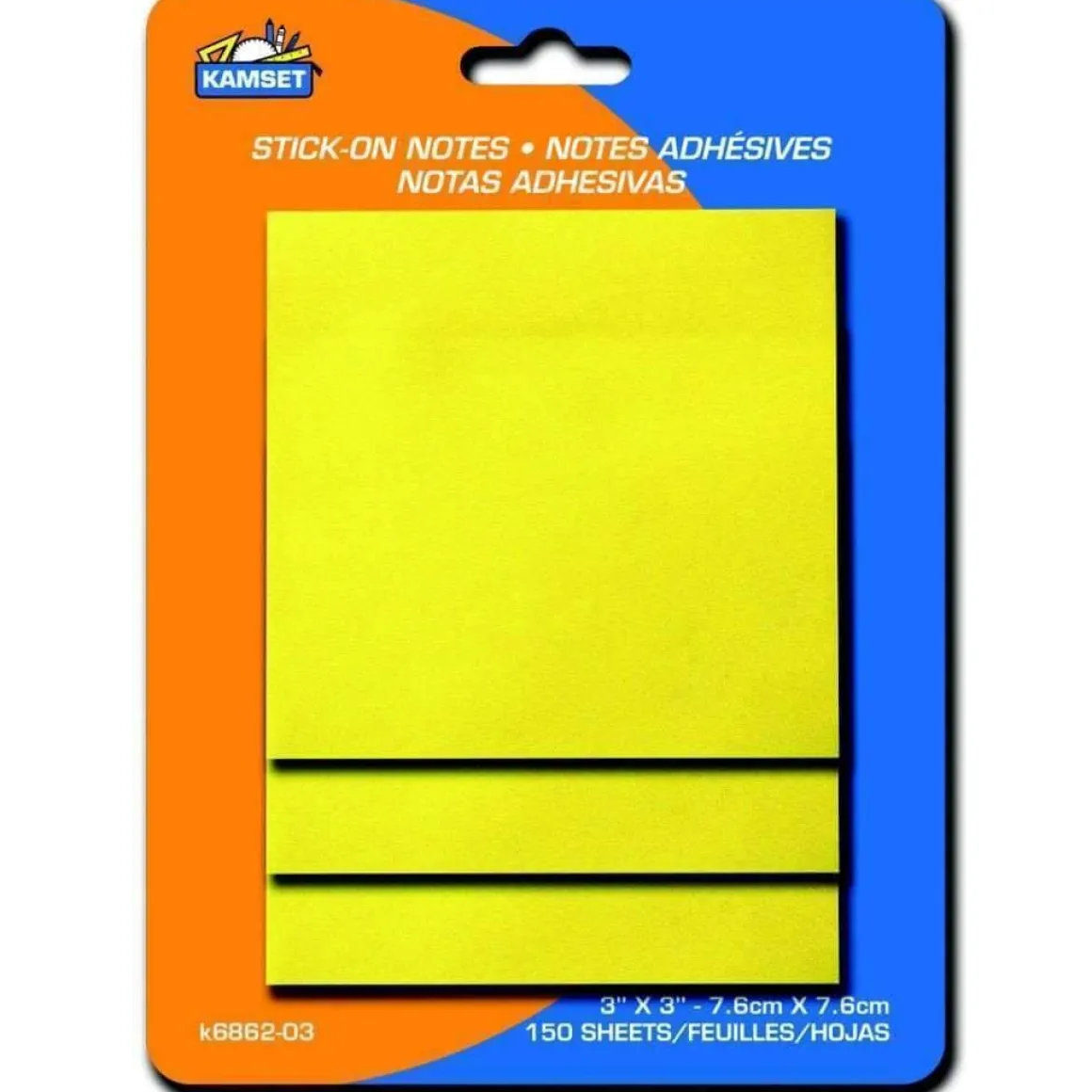 Stick On Notes - 3" X 3"