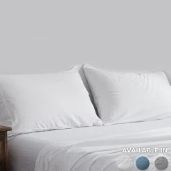Stone Washed Sheet Set Asst