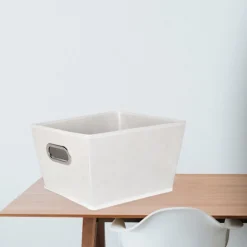 Storage Bin White 33x25x.5x19