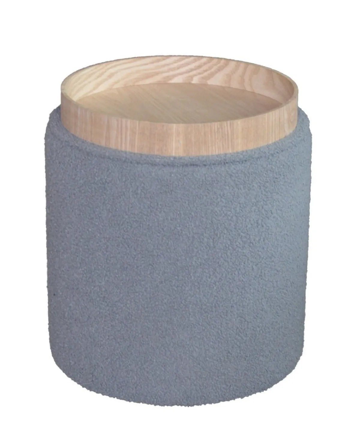 Storage Ottoman With Reversible Tray Lid-Atelier Du Nord