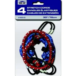 Stretch Cords 4pc 30inch 76cm