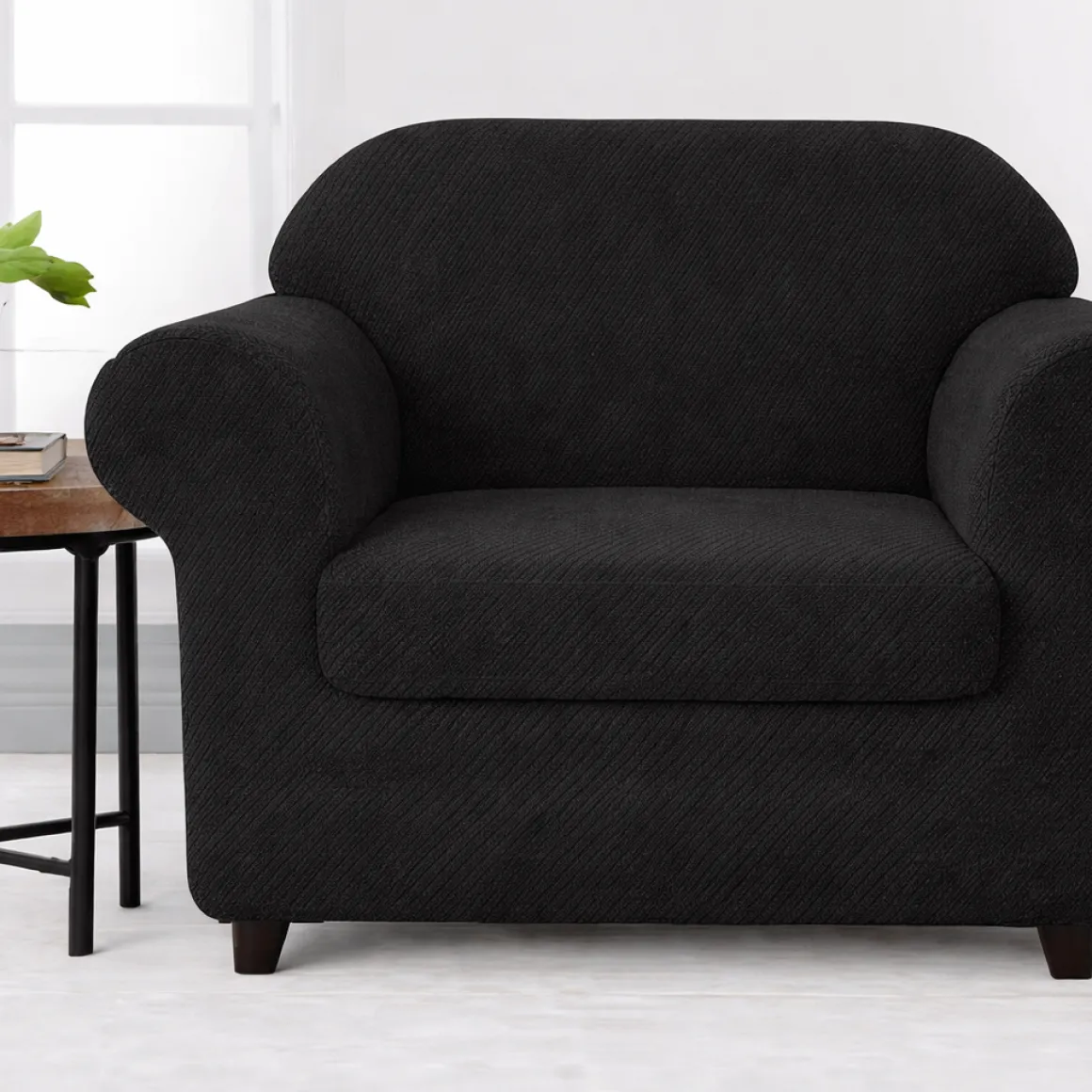 Stretch Knit Armchair Cover