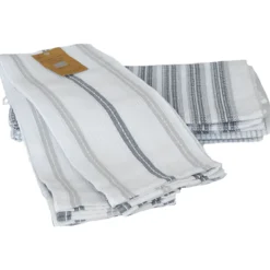 Striped Cotton Kitchen Towels – 2 Pack