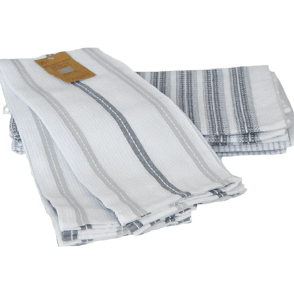 Striped Cotton Kitchen Towels – 2 Pack