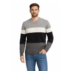 Striped Knit Sweater