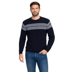Striped Knit Sweater