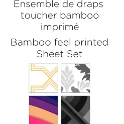 Studio 707 - Bamboo-Feel printed Sheet Set
