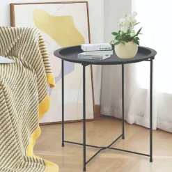 Studio 707- Black Metal Side Table