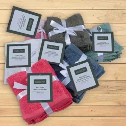 Studio 707 - Face Cloths Solids 5 Pk