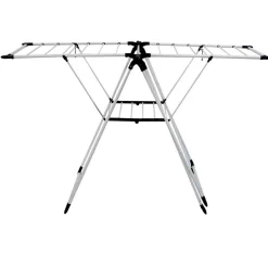 Studio 707-folding Clothes Drying Rack with Shirt Bar