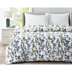 Studio7 - 1PC Floral Print Microfiber Comforter