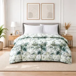 Studio7 - 1PC Floral Print Microfiber Comforter