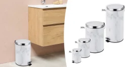 STUDIO 707 - Round Step Garbage Bin