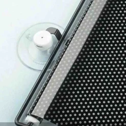 Studio 707 Sunshade Roller Blind with Suction Cups – Black