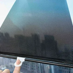 Studio 707 Sunshade Roller Blind with Suction Cups – Black