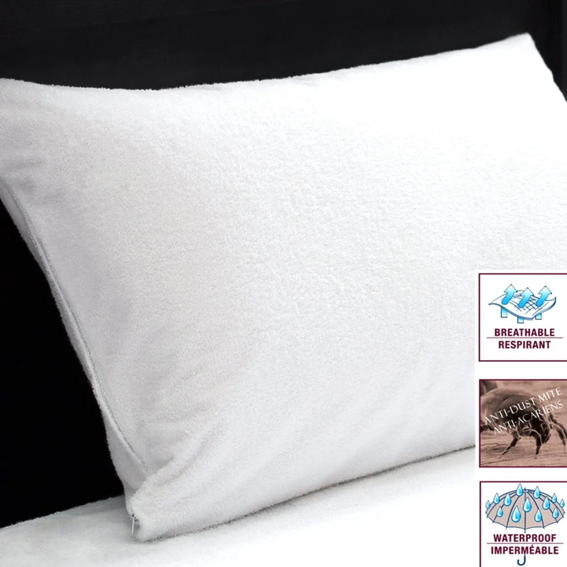 Studio 707 - Terry Waterproof Pillow Protectors