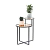 Studio 707- 2-tier Side Table - Metal Frame With Mdf
