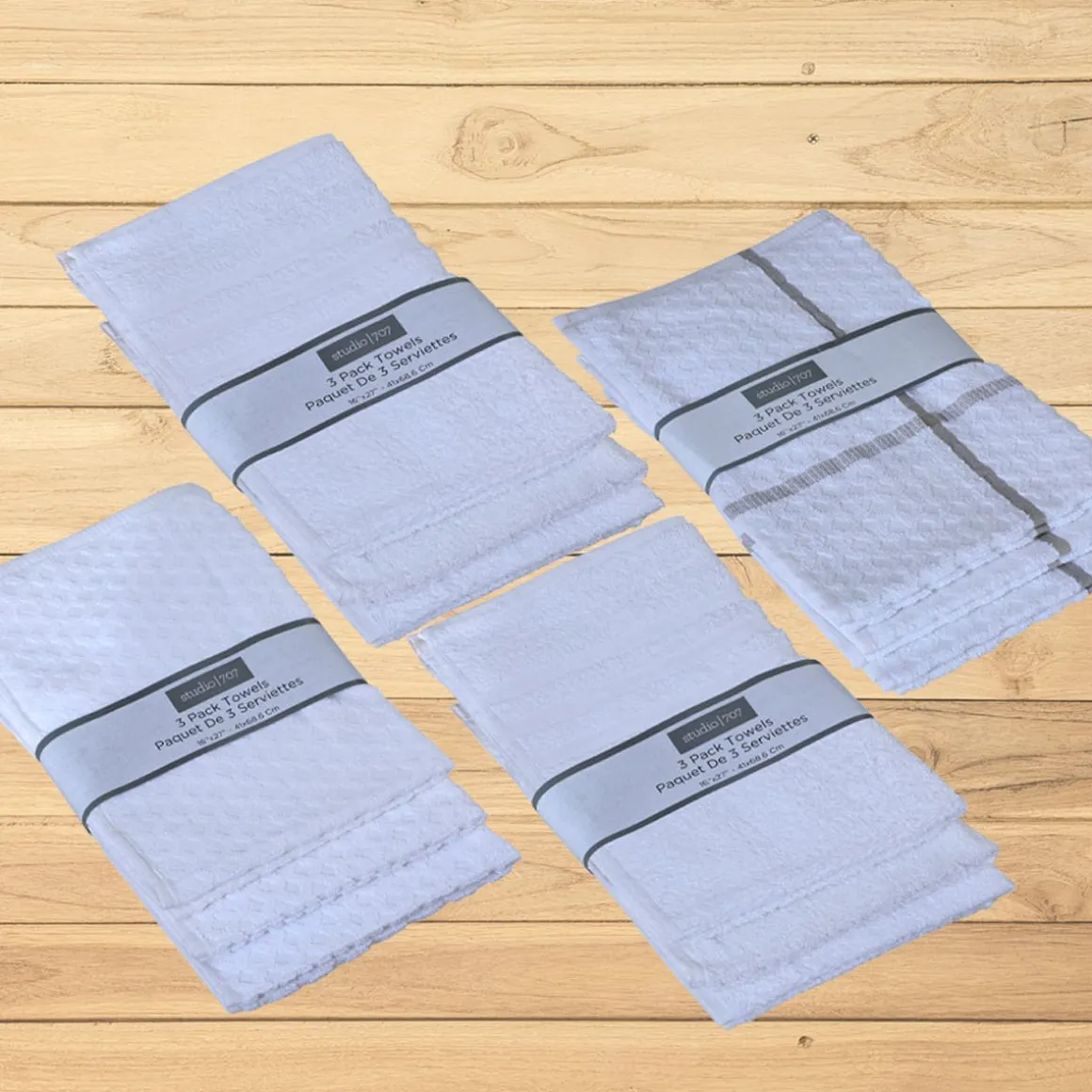 Studio 707 - Towels 3 Pk