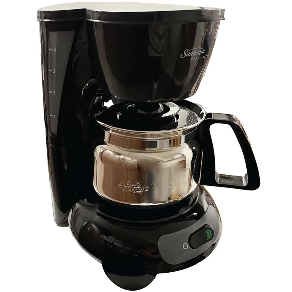 Sunbeam 4 Cup Coffeemaker Black 55 Carafen