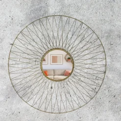 Sun Mirror Gold 60cm