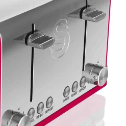Swan 4-slice Retro Toaster
