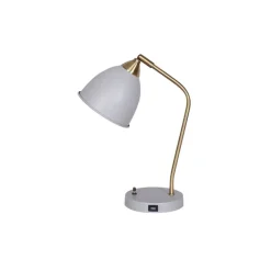 Table Lamp White USB