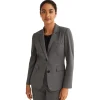Tailored Grey Structured Blazer