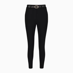Tailored Slim Pants with Belt