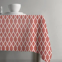 Tangier Plastic Tablecloth