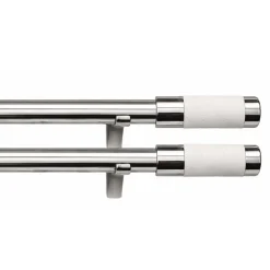 Targaryen Curtain Pole Set – White