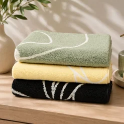 Textured Cotton Towels