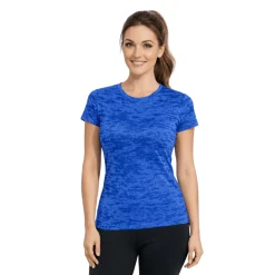 Textured Crew Neck T-Shirt