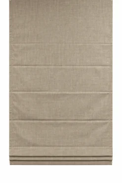 Textured Linen-Style Roman Shade