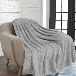 Throw Elena Textured Fleece