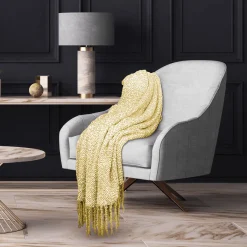 Throw Rafael Faux Mohair