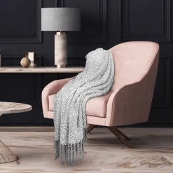 Throw Rafael Faux Mohair