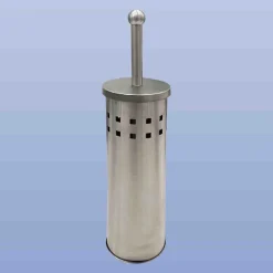 Toilet Brush Set With Holder And Square Holes On Body
