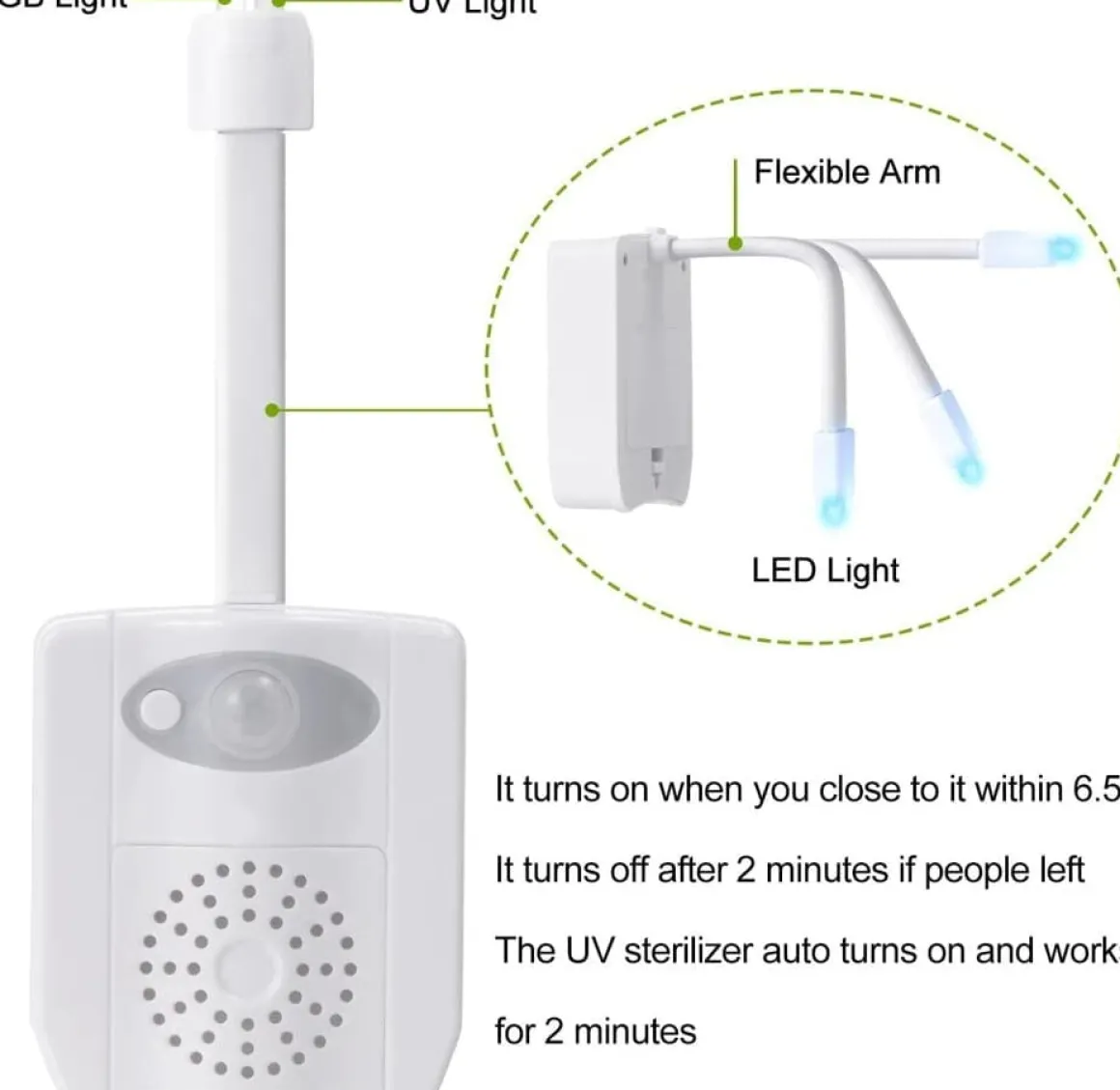 Toilet Induction Lamp
