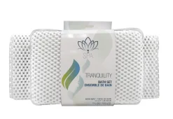 TRANQUILITY Bath Set and Cushion Foam Set