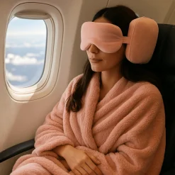 Travel Comfort Set – Blanket, Pillow, Socks & Bag